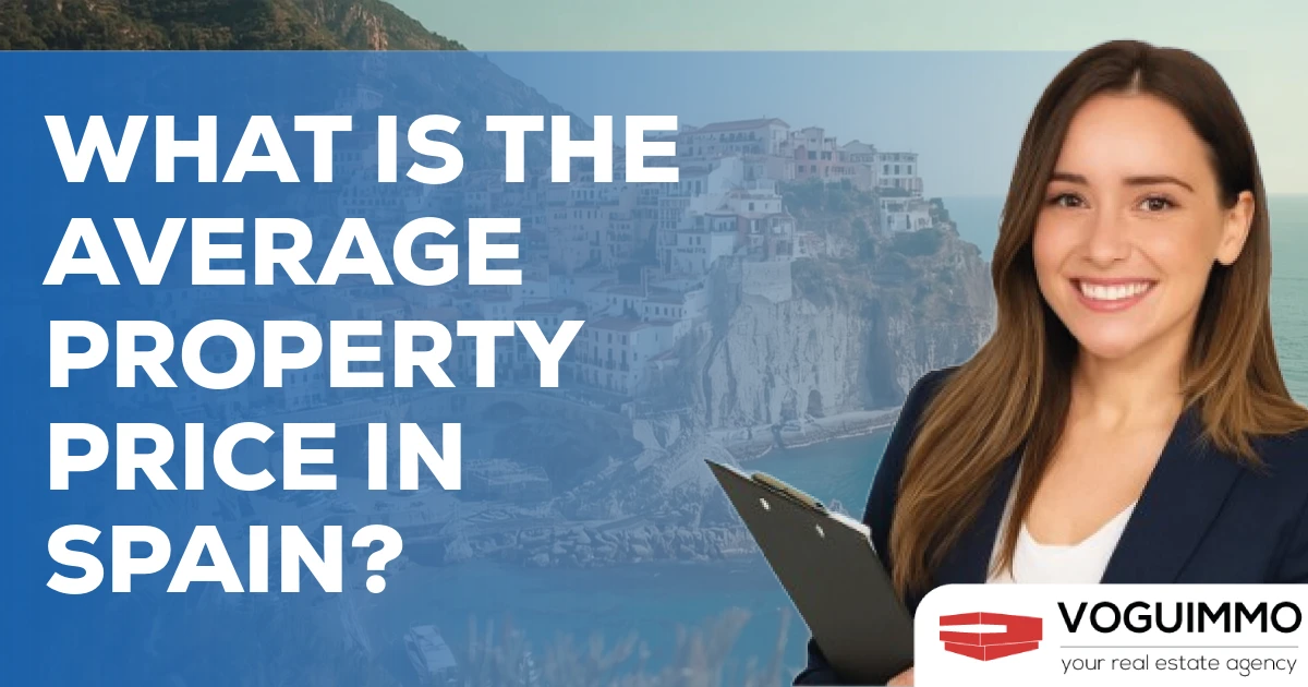 What is the Average Property Price in Spain?