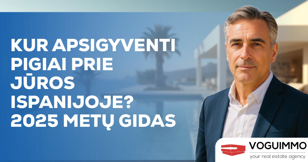 Kur apsigyventi pigiai prie jūros Ispanijoje? 2025 metų gidas