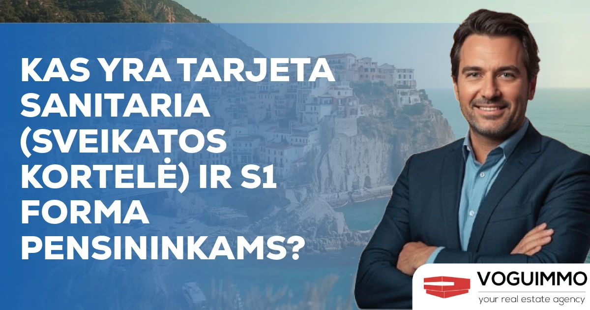 Kas yra Tarjeta Sanitaria (sveikatos kortelė) ir S1 forma pensininkams?
