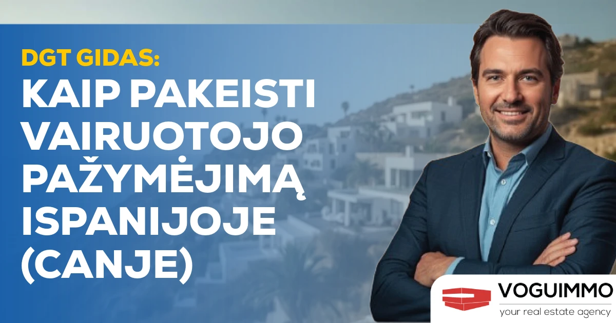 DGT Gidas: Kaip Pakeisti Vairuotojo Pažymėjimą Ispanijoje (Canje)