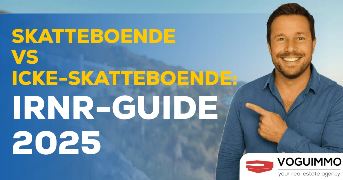 Skatteboende vs Icke-skatteboende: IRNR-guide 2025