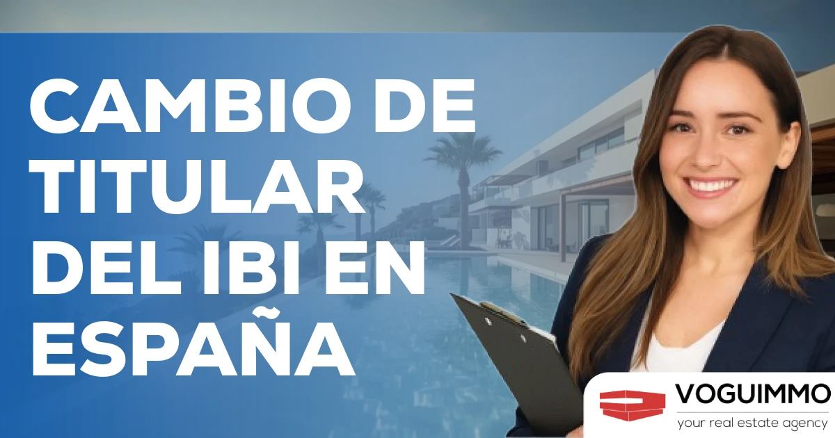 Cambio de titular del IBI en España