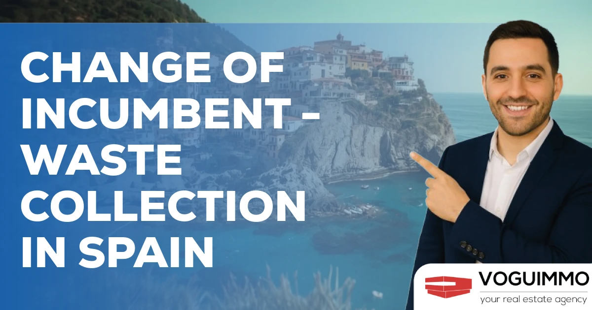 Change of incumbent - Waste collection in Spain