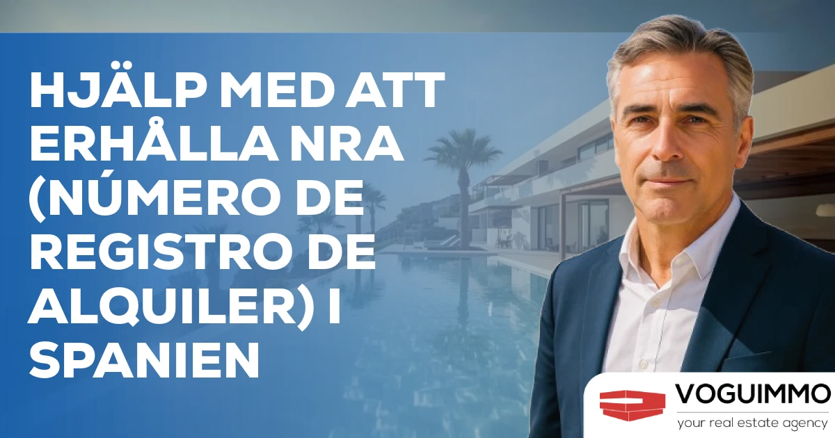 Hjälp med att erhålla NRA (Número de Registro de Alquiler) i Spanien