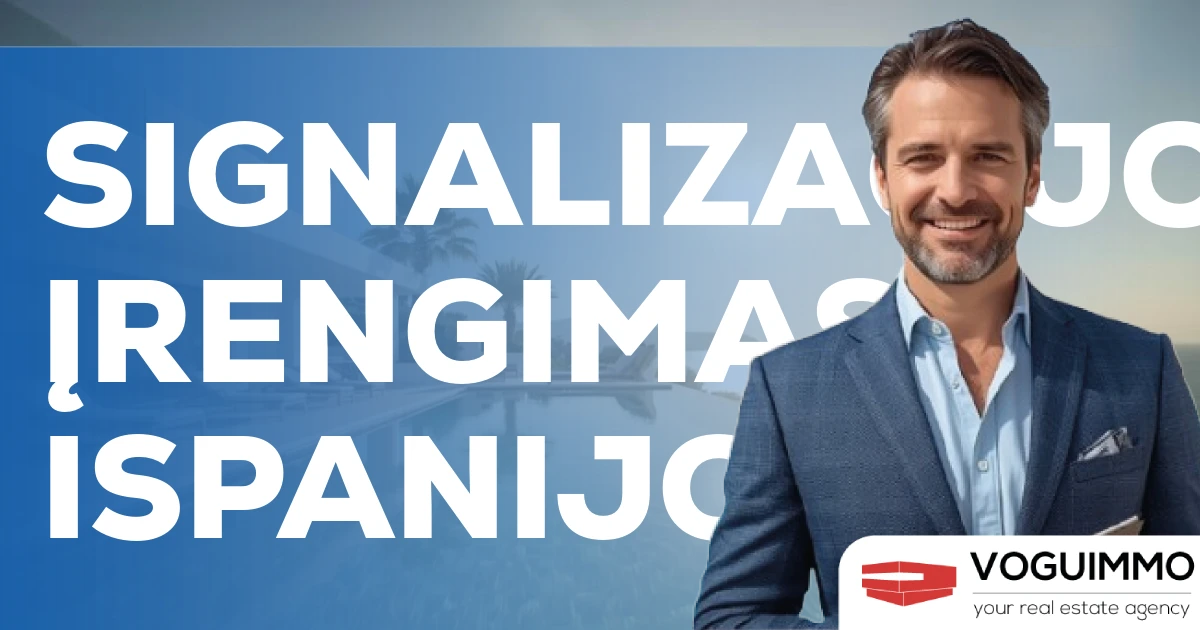 Signalizacijos įrengimas Ispanijoje