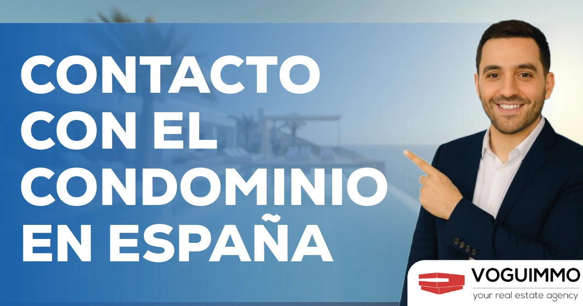 Contacto con el condominio en España