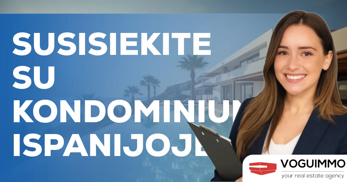 Susisiekite su kondominiumu Ispanijoje