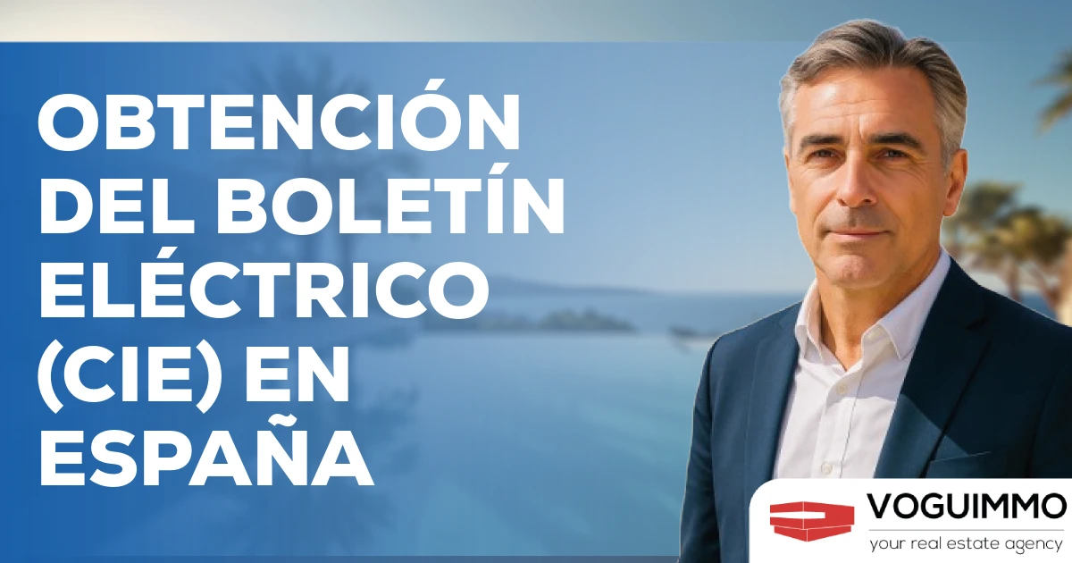 Obtención del Boletín Eléctrico (CIE) en España