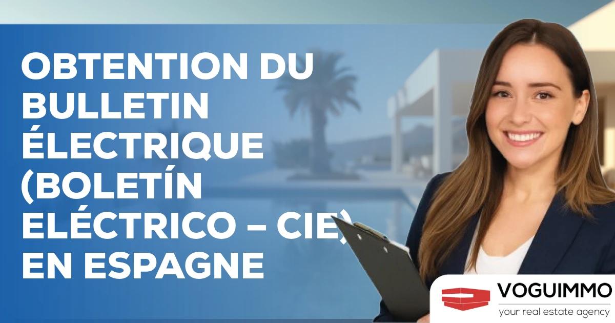 Obtention du Bulletin Électrique (Boletín Eléctrico – CIE) en Espagne