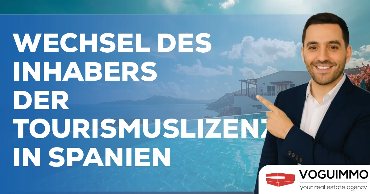 Wechsel des Inhabers der Tourismuslizenz in Spanien