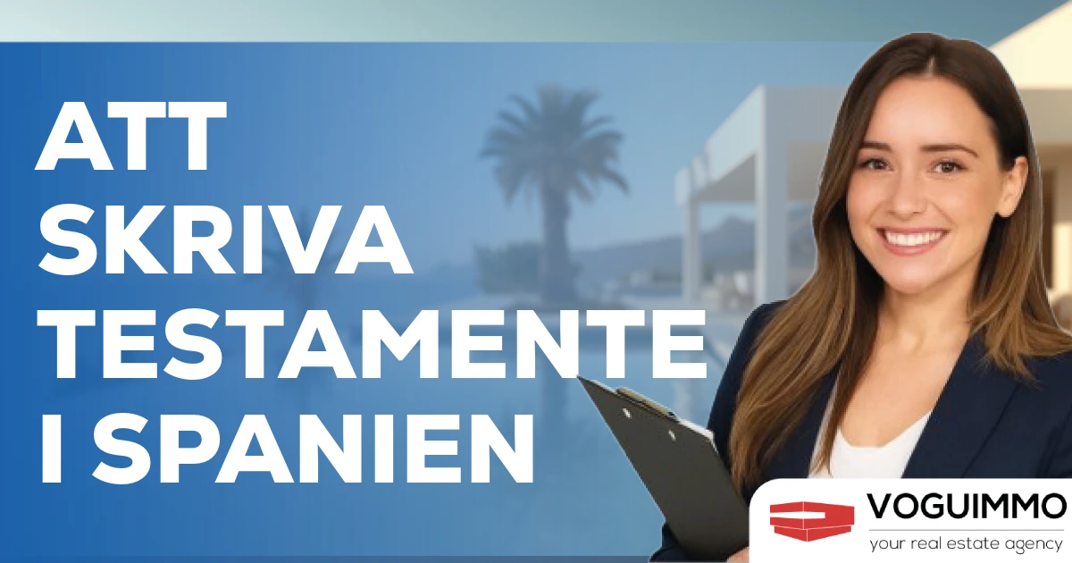 Att skriva testamente i Spanien