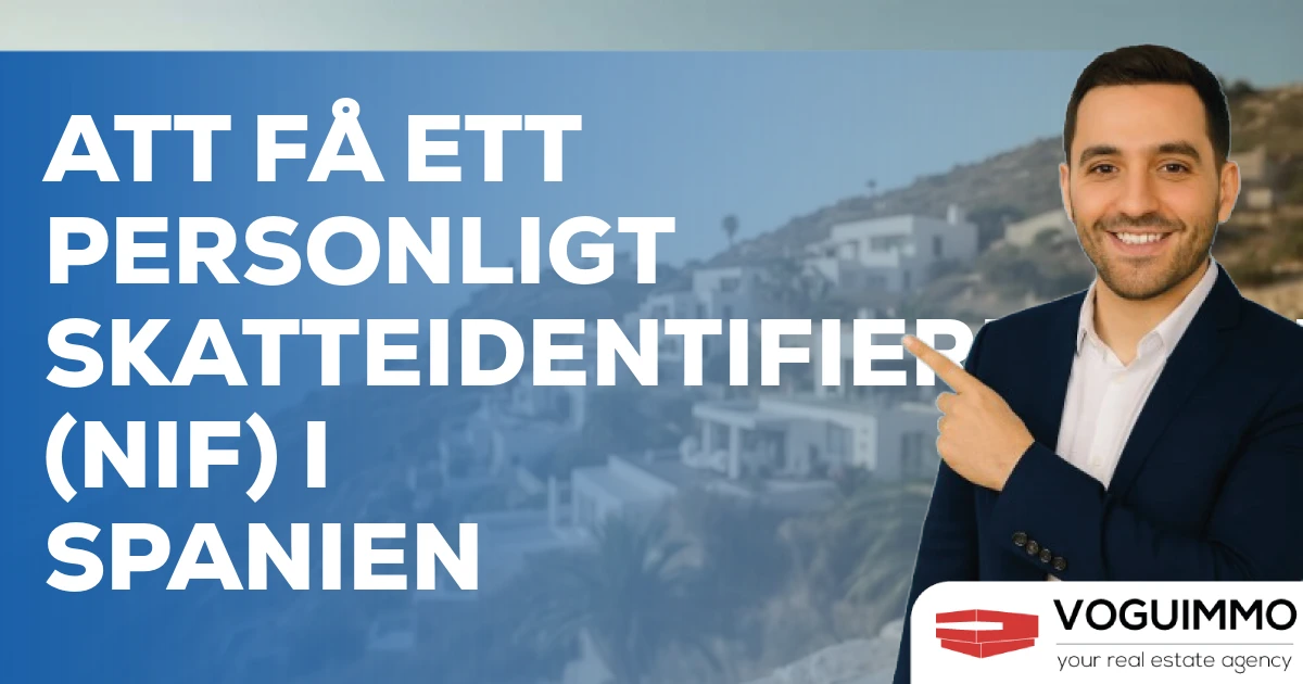 Att få ett personligt skatteidentifieringsnummer (NIF) i Spanien