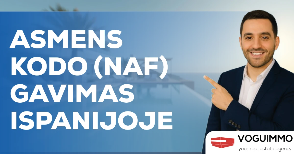 Asmens kodo (NAF) gavimas Ispanijoje